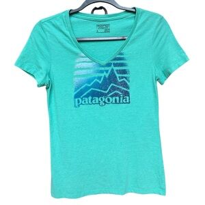 Patagonia Women's Aqua Graphic Tee